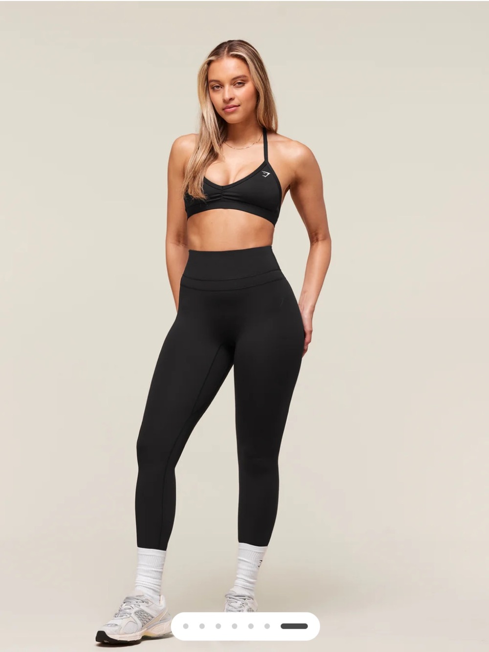 Set Gymshark Whitney Simmons Black Activewear